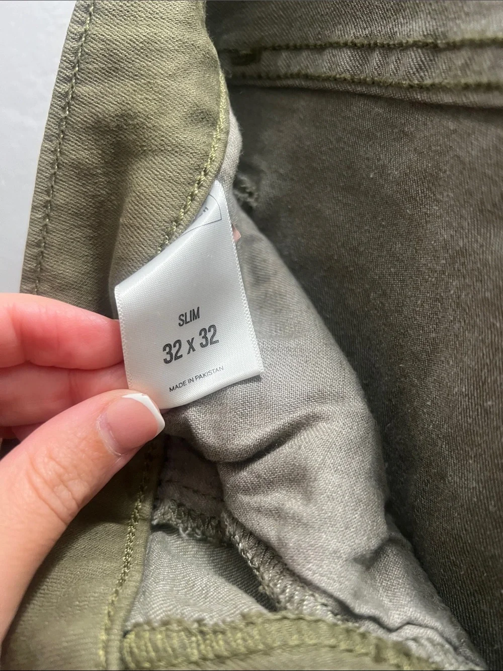 Express Olive Slim Men’s Jeans